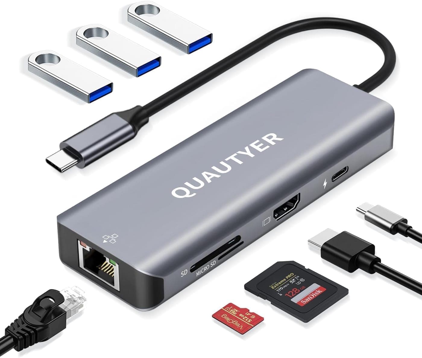 Cobalt Link 8-in-1 USB-C Hub