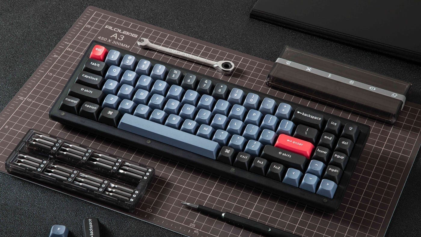Forge Helix 75 Mechanical Keyboard view 3