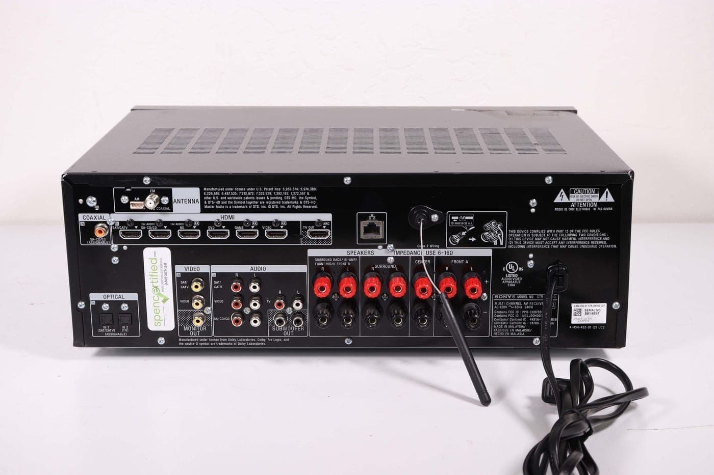 Meridian AVR-9 Network Receiver view 2