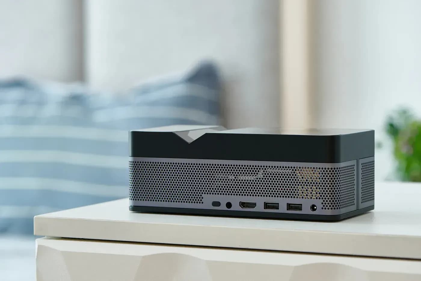 Optica Beam 4K Short Throw Projector view 3