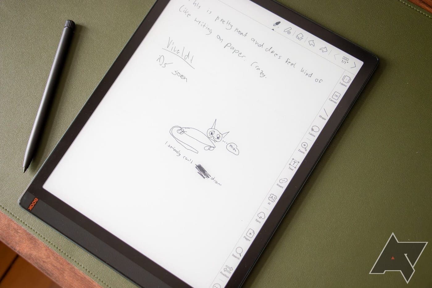 Vellum NoteSlate Paper Tablet view 2